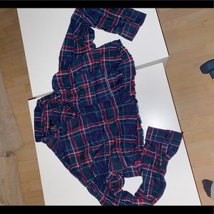 Cropped flannel